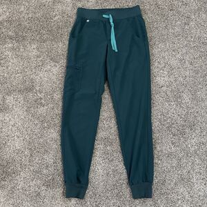 FIGS Fionlite Zamora Jogger Scrub Pants Caribbean Blue W21SW2017 Size XXS 2XS